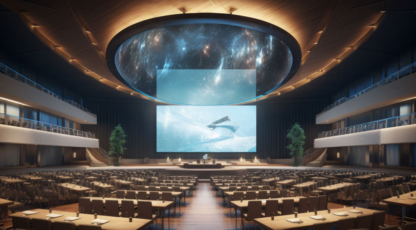 venue challenges, av production, expertise, event locations, layout, technical requirements, acoustics, lighting, audience